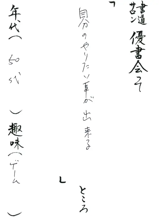 自分のやりたい事ができる／50代／ゲーム